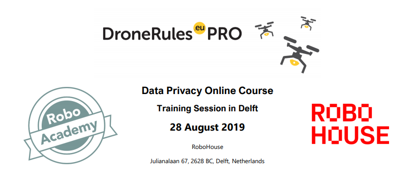 RachelFinn49's tweet photo. Check out our #drones #privacy and #dataprotection training session in #Delft next week. There are still funds available to support travel... https://t.co/Ctpt4oBRu3 https://t.co/OJek1YLfL6