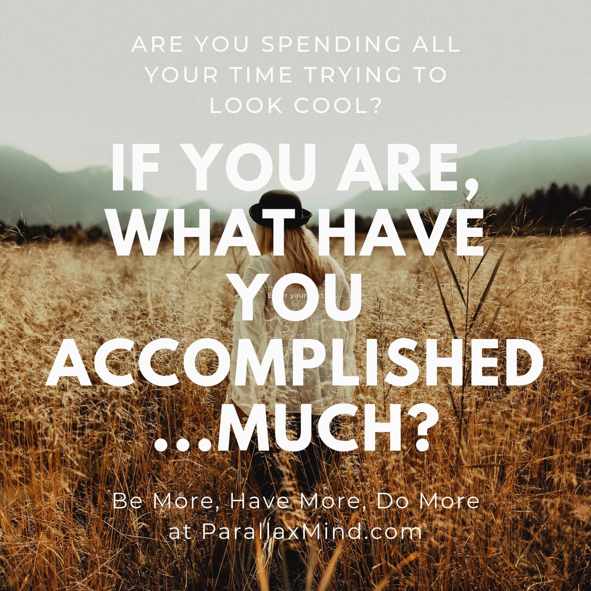 parallaxmind's tweet image. Are you spending all your time trying to look cool? Accomplish much? Do something worth while here... parallaxmind.com     #cool #picoftheday #bestoftheday #selflove #tweegram