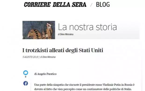 Ferrando_PCL's tweet photo. Il @Corriere all'attacco dei trotskisti, Carlo #Formenti a rimorchio. Scherzo? No, è il combinato disposto di due articoli ravvicinati che in pieno agosto 2019 rispolverano le più grossolane calunnie contro il #trotskismo. Imbarazzante --> https://t.co/Sjv6k2LMFZ https://t.co/G7DosGGubX