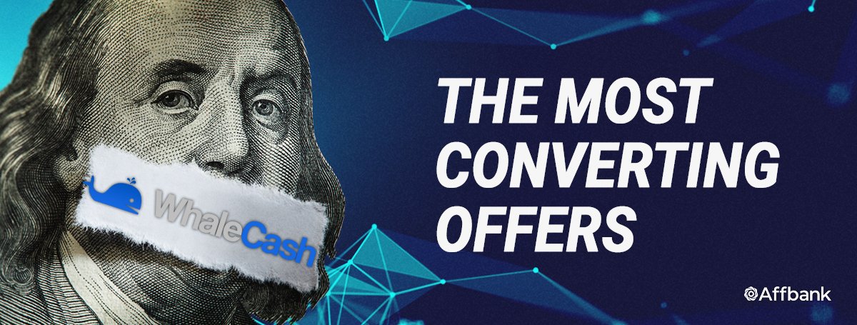 Again and again, we are sharing the most converting offers with you! 🤑Today it's from WhaleCash affiliate network (adult offers) that you can check here➡️ bit.ly/33R1ZwE

#affbank #affiliatemarketing #affiliates #advertisers #convertingoffers #affiliatenetwork