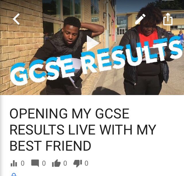 Sarch11e's tweet image. I OPENED MY GCSE RESULTS LIVE WITH MY BEST
youtu.be/1bzDOTn6GtU
#GCSEResults2019 #Results2019 #GCSEs2019 #Resultsday2019
