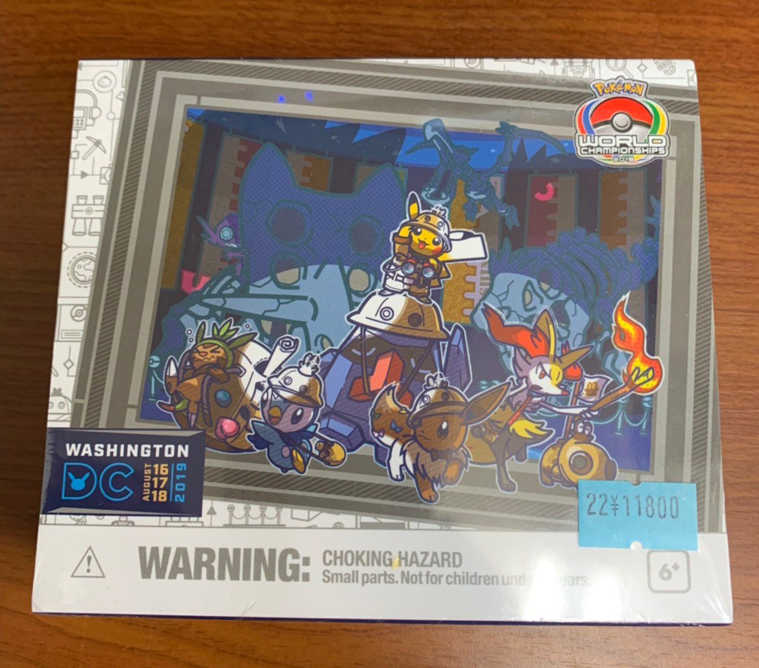 WCS2019 プレイマット 選手用 WCS2019】ポケモン 選手用プレイマット※説明必読【ほぼ未使用】