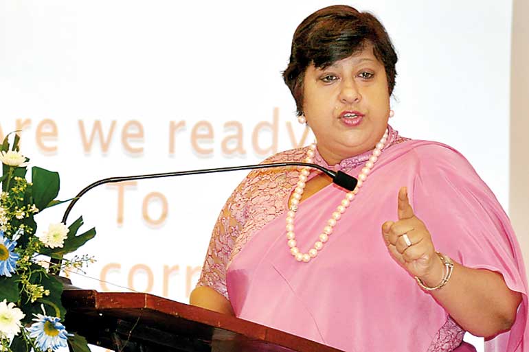 NewsNow360's tweet photo. #SriLanka:
Solicitor General & Former Director General of Bribery Commission Dilrukshi Dias Wickremasinghe tendered her resignation on Tuesday(20). Speculations have arose if she would contest at the upcoming Presidential Election in #lka.
#2020SL #PresPollSL #PresElecSL https://t.co/VwDTStoG3m