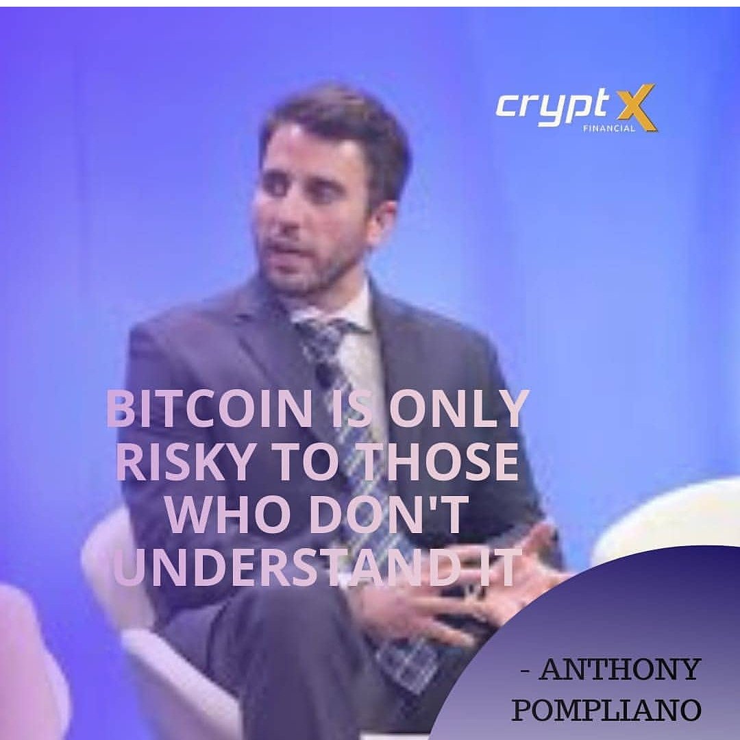 People think bitcoin is an illusion because they think money is real. 
Visit CryptX Financial today 
cryptx.financial
#liveunbanked #btc #eth #ltc #cryptocurrencies #CryptX #quotes #CryptXquotes.