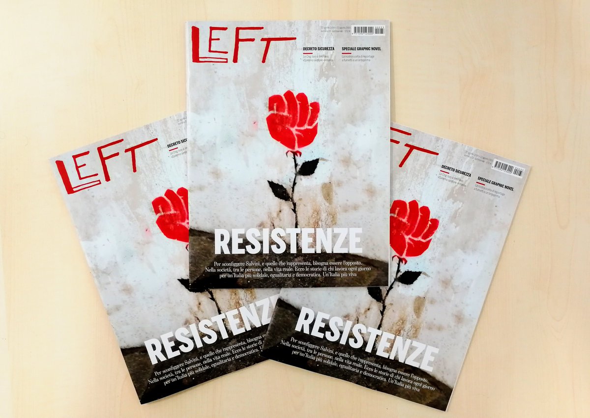 Quando il salvinismo sarà sconfitto, il merito sarà di chi tra i movimenti, nella vita reale, non si è arreso. E ha continuato a impegnarsi per un'Italia più solidale, egualitaria e democratica

Ne parliamo su @LeftAvvenimenti in edicola fino a stasera #22agosto