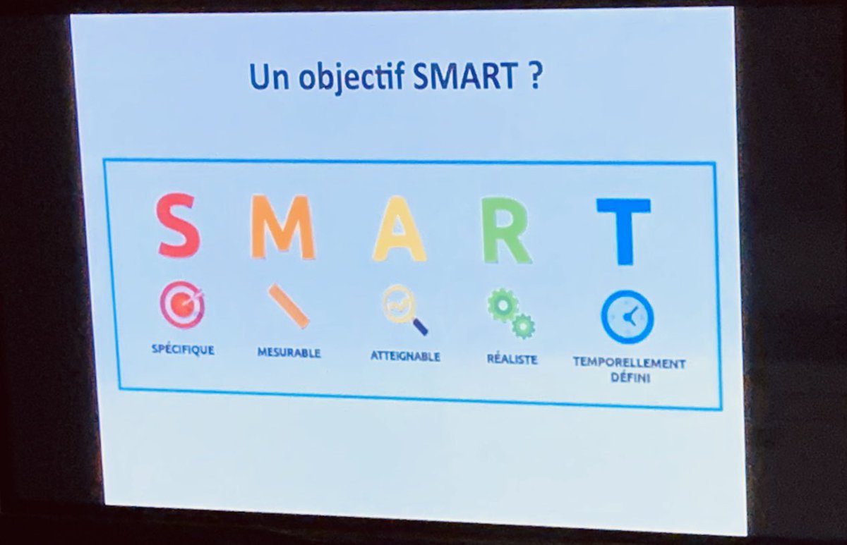 MassicotGilles's tweet photo. Présentation des @DefisSMART par @Christel_Prince 
Un outil au service de l’analyse de pratiques et de gestes professionnels. https://t.co/EvYba20QnI