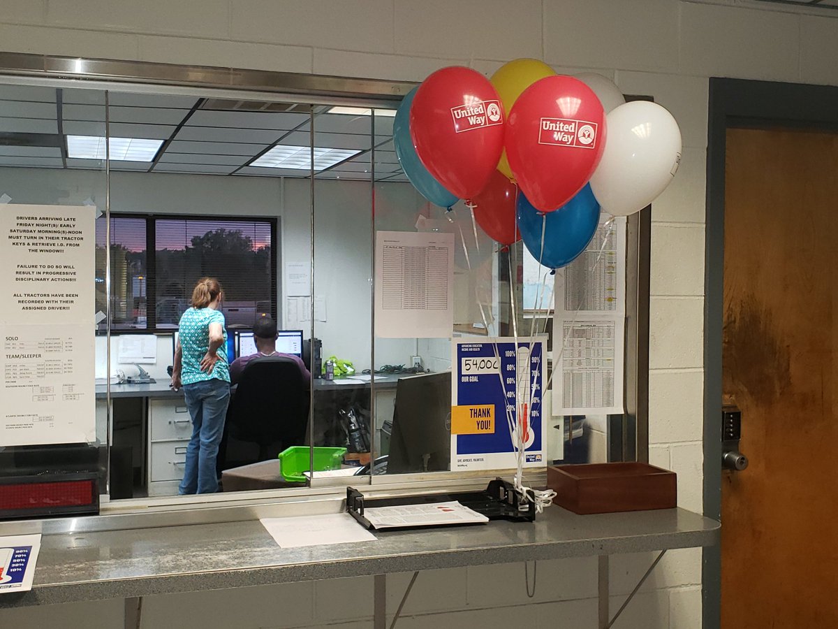 jbhardawayups's tweet photo. "SHOW ME THE MONEY!!!" Jackson Hub kicks off it United Way Campaign.  Thank you Ira &amp; Candi from United Way for sharing some of the exciting &amp; innovative ways we plan to support our communities. https://t.co/2mcO5mCzcg