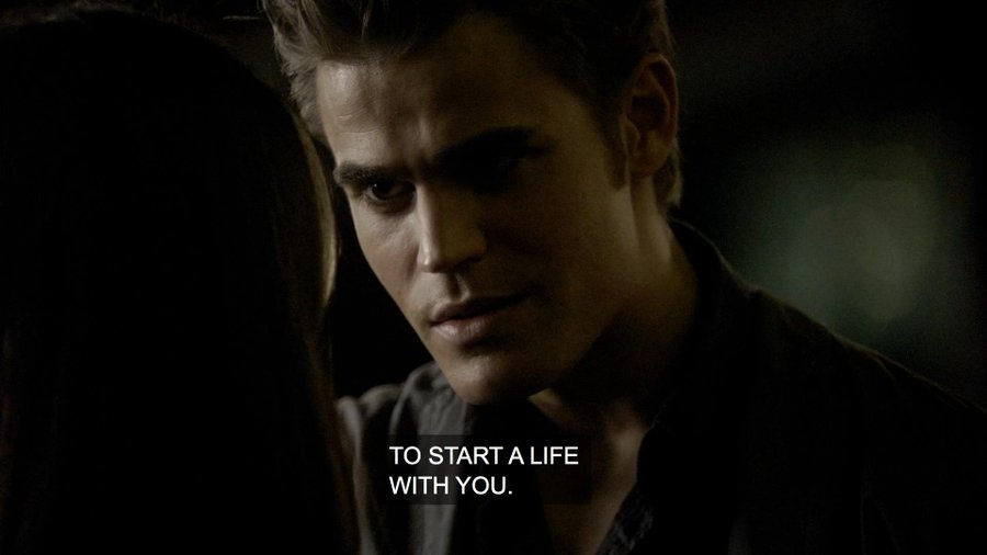 I don& #39;t think people really understand how possessive this line is, that fact that he had already decided he was gonna start a life with her WITHOUT elena& #39;s knowledge and before she even met him and the fact that this is so one-sided is SOOO creepy.