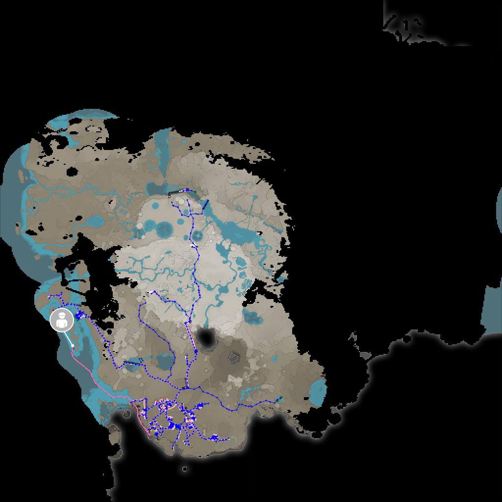 Satisfactory карта ресурсов пустыня