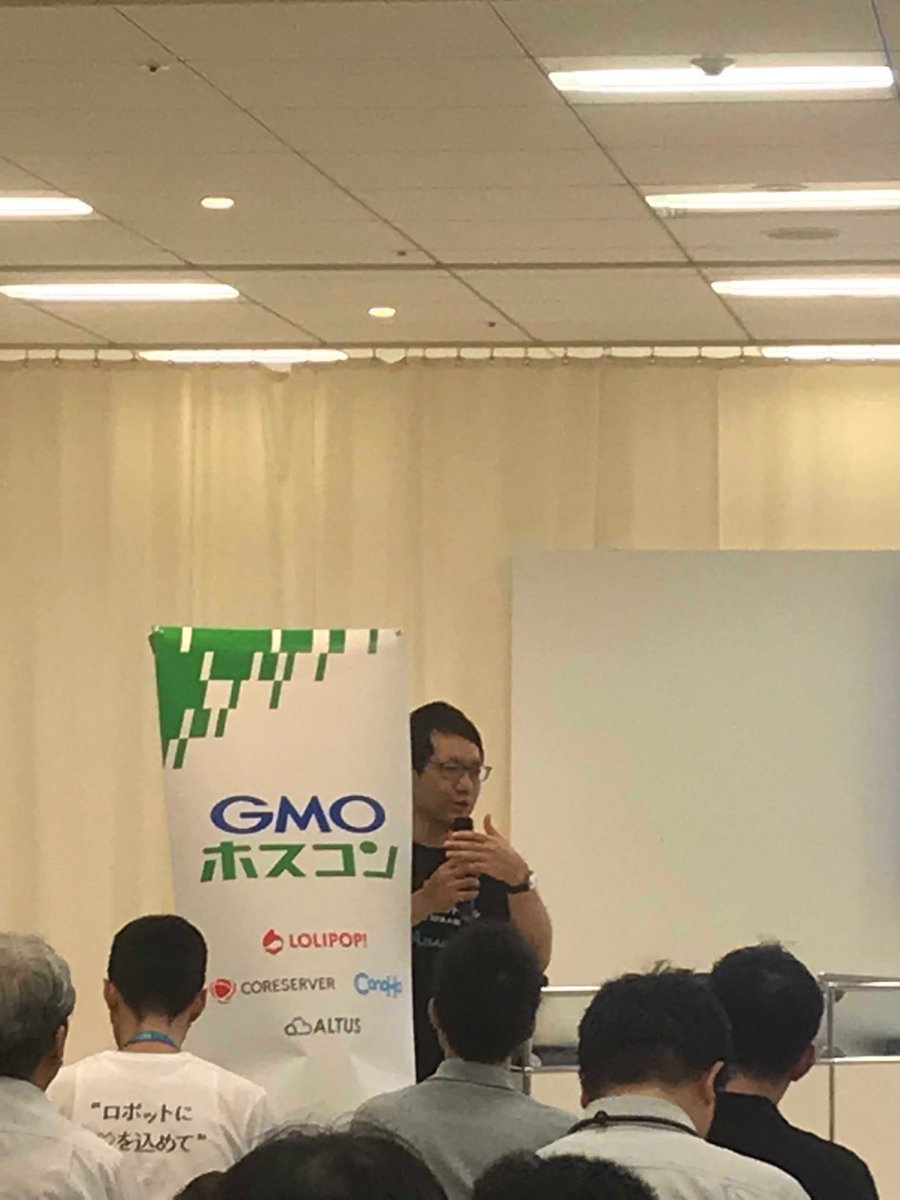miyatomo_38's tweet photo. 今日の会場はGMOホスコンさん!
無償で提供して下さって本当にありがとうございます!!!
#rpalt #hoscon https://t.co/uBFv7sx3ds