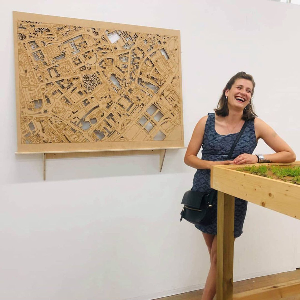 dundeeuni's tweet image. Art &amp;amp; Humanities student Alexis Bernstein has created these beautiful living maps of Dundee City and DJCAD, exploring how natural plants and urban environments can co-exist. See Alexis’ work at the Masters Show until Sun 25 Aug. uod.ac.uk/30lVbF9

#djcadmastersshow