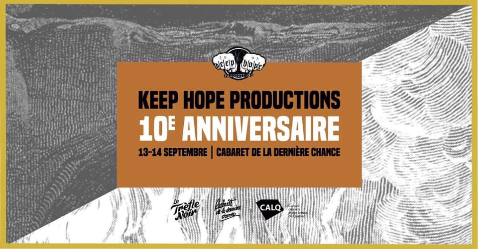 KeepHopeProd's tweet image. Communiqué de Presse: 10 ans pour KeepHope Productions - mailchi.mp/a456269ad09a/c…