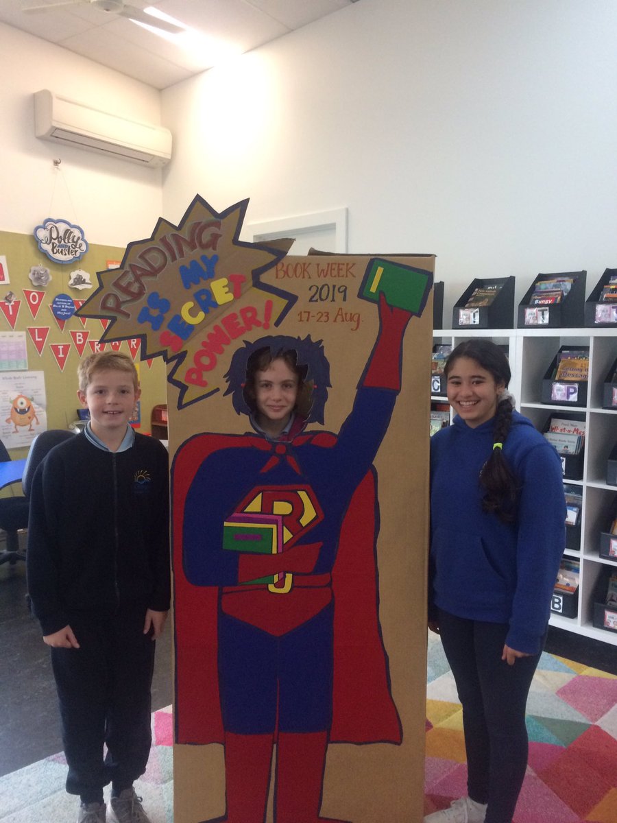 GlengalaPS's tweet photo. Everyoneโs loving our Reading is Our Secret Power photo booth in the LLC ๐๐ฆน๐ผโโ๏ธ๐๐ฆน๐พโโ๏ธ๐ #bookweek #readingismysecretpower #GlengalaPROUD https://t.co/7avl3tEKyf