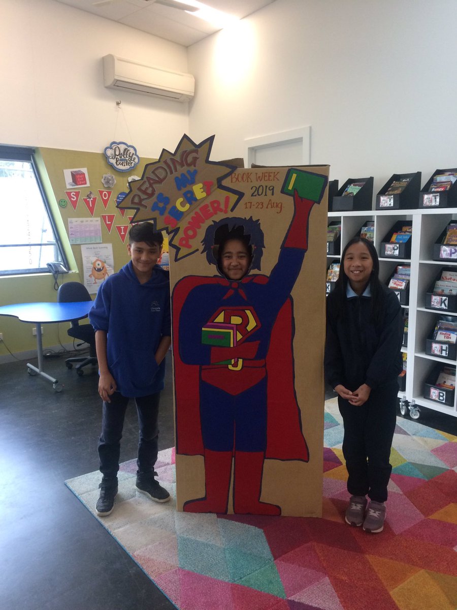 GlengalaPS's tweet photo. Everyoneโs loving our Reading is Our Secret Power photo booth in the LLC ๐๐ฆน๐ผโโ๏ธ๐๐ฆน๐พโโ๏ธ๐ #bookweek #readingismysecretpower #GlengalaPROUD https://t.co/7avl3tEKyf