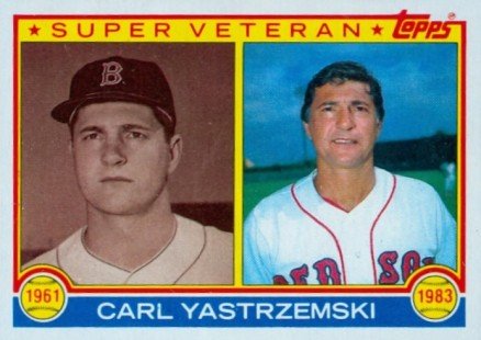 Happy 80th birthday to legend and Hall of Famer Carl Yastrzemski. Which is your favorite Yaz baseball card? 