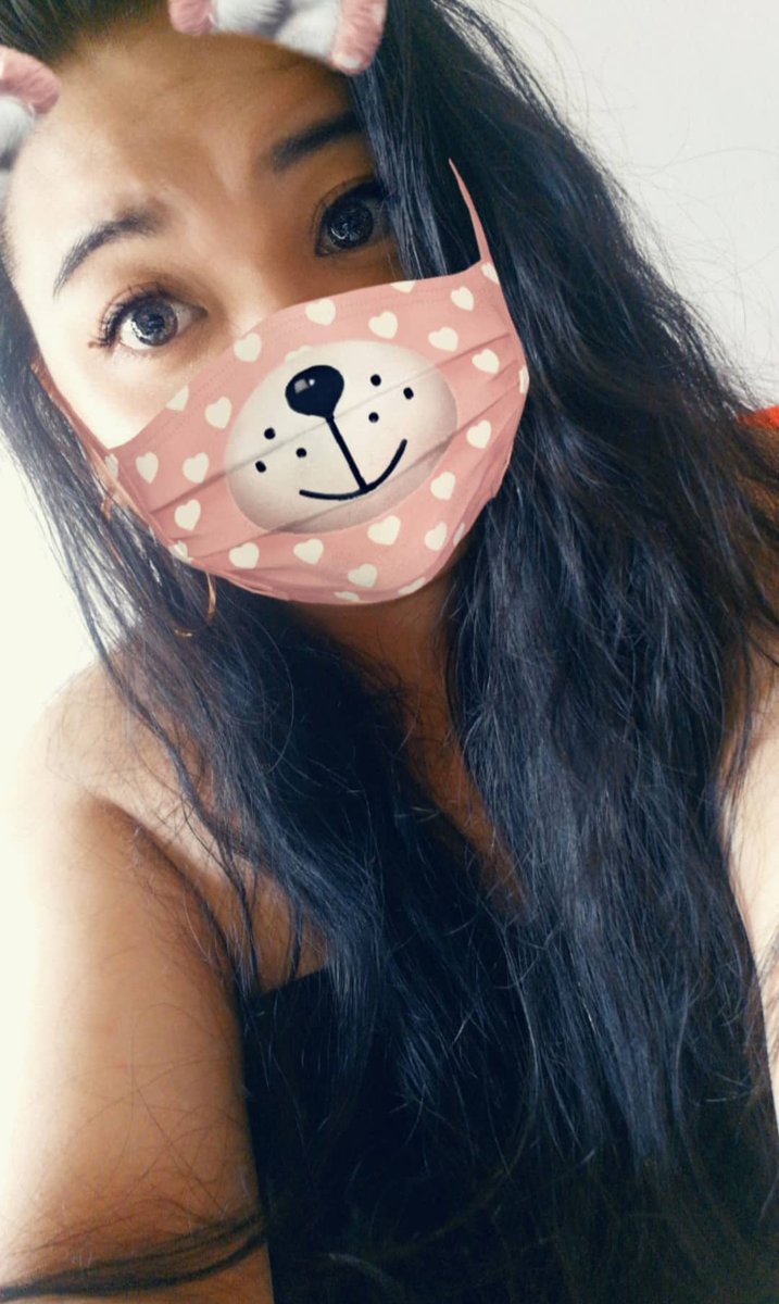babyhermosah's tweet photo. #selfietime #snapchateffect ❤️😜 https://t.co/9ZnLrR27fm