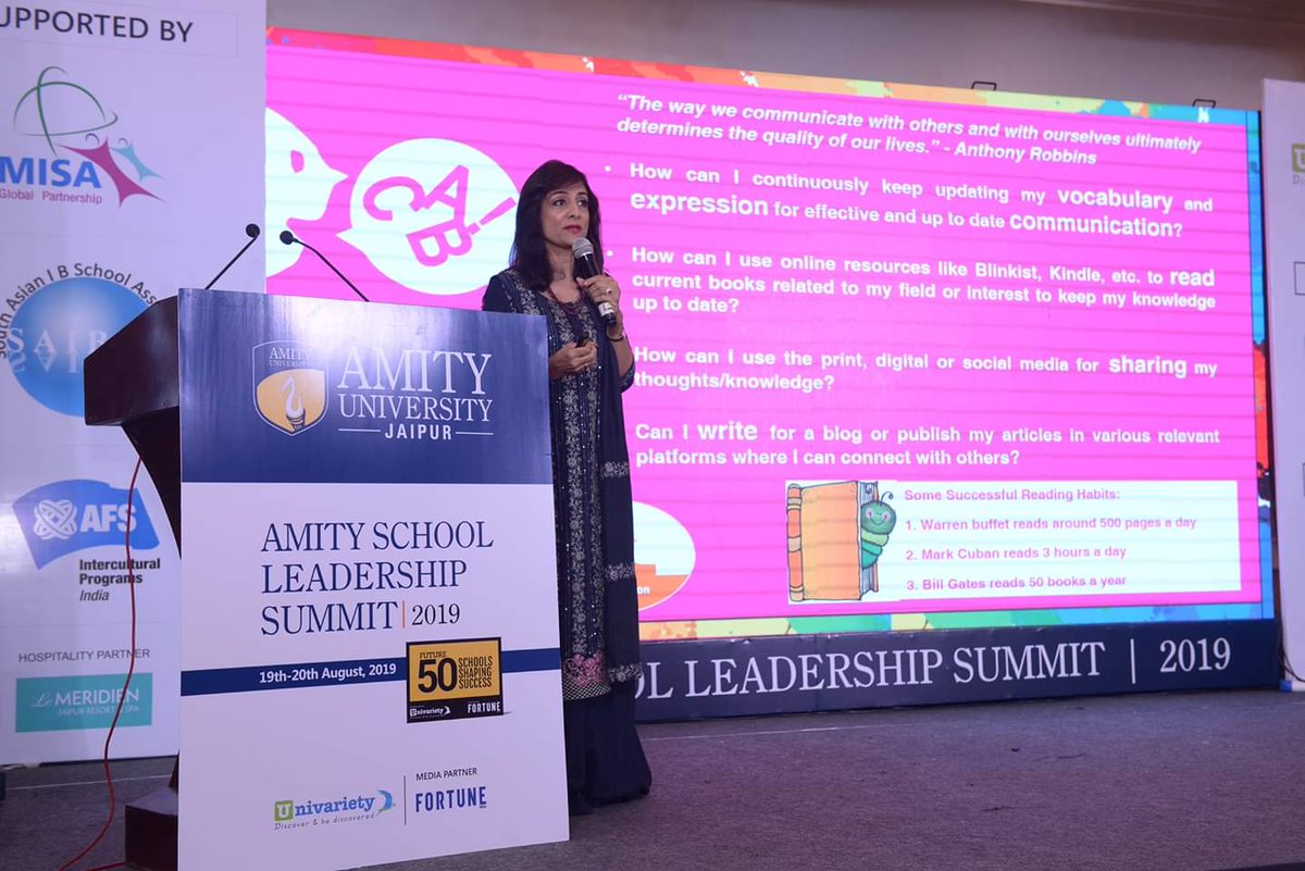 Future50Schools's tweet photo. Ms. @AnjumBabuKhan delivered an insightful session at the Recognition evening of Future 50 Leaders Shaping Success on 19th August 2019. 
Topic: Cultivating Multiple Intelligence's across the spectrum of human potential in the 21st Century.
#Future50LeadersShapingSuccess #ASLS2019 https://t.co/ezFN75v2OU