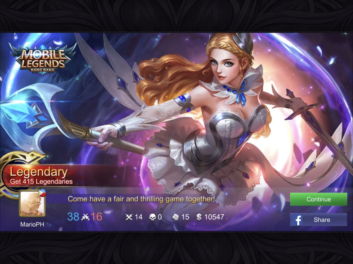 akoposimarcelo's tweet photo. Hindi ko alam if mythic rin ba mga kalaban ko o kung hindi ranked tong nilaro ko. 😂 https://t.co/MHnhyooewl