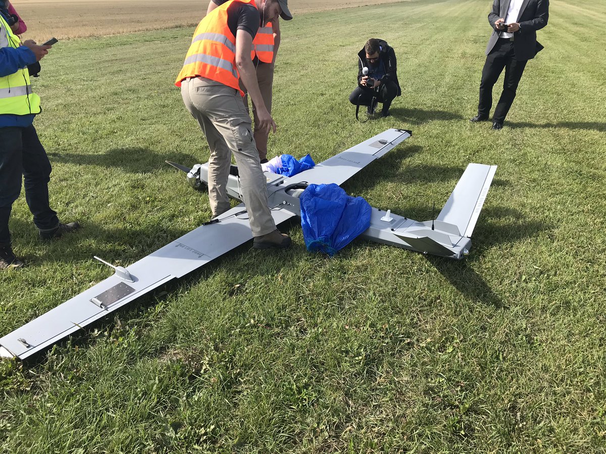 HimmanenHeidi's tweet photo. Drone flying from #Estonia landed safely in #Inkoo in #GOFUspace @SESAR_JU @TraficomFinland #5GMomentum https://t.co/q1qTN3RhSL