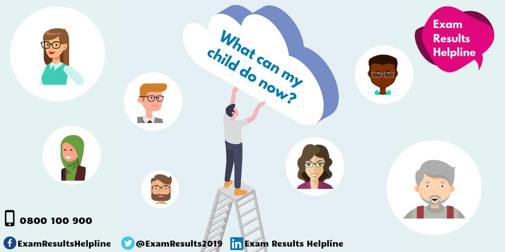 Now your child has their #GCSE results, do you want to know more about where they go from here?

Talk it through with expert exam results advisers for free on 0800 100 900 (option 7)

#parenting #parents #gcseresultsday2019 #gcseresultsday