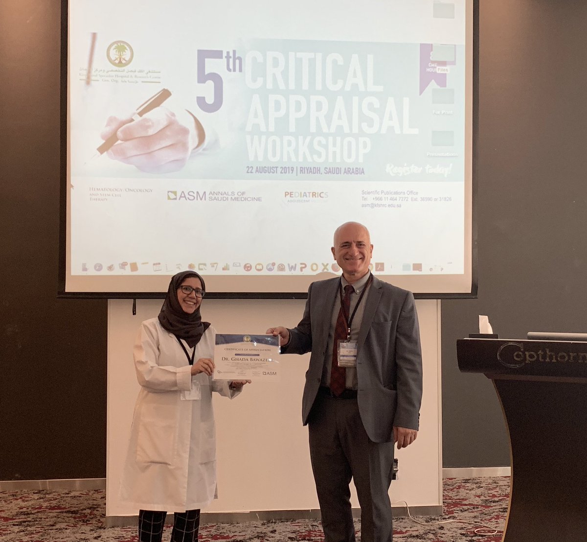 annsaudimed's tweet photo. Thank you, Dr. Ghada Bawazeer for the educational and engaging session! #criticalappraisal #randomizedcontroltrials #medicaleducation #scientificresearch #researchwriting https://t.co/W7tSpiV2iq