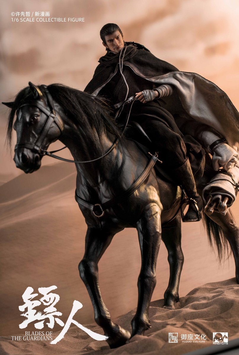 ringtoys's tweet photo. 【#DaoMa】The 1/6 scale action figure Dao Ma is released!
Pre-order period: Aug. 22th 2019 to Oct. 21th.
Normal Edition:$229USD
Deluxe Edition: $299USD
Dao Ma's Exclusive mount Heixing: $99 USD
Layaway is acceptable.
https://t.co/tDu0iYarAi
sales@ringtoys.cn
#Ringtoys #镖人 #刀馬 https://t.co/Gn3YIbxuJo