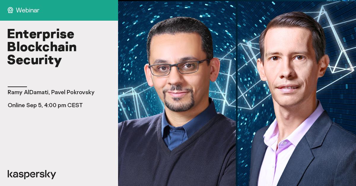 ukmethodmedia's tweet photo. Are distributed ledgers the future of critical business processes? Find out what they offer as well as the threats they may bring in Kaspersky's exclusive webinar. https://t.co/qBIpjFUUJG https://t.co/YtTk5KJyoc