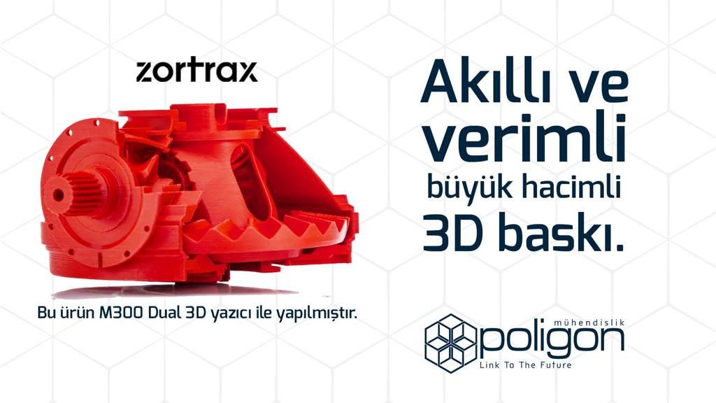 poligonmuh's tweet photo. Endüstriyel kalitede sonuçlar için Zortrax M300 Dual. Büyük hacimli 3D baskı teknolojisi masanızda. #poligonmühendislik #poligon #gelecekilebağınız #linktothefuture #zortrax #m300dual #3dyazıcı #3byazıcı #3boyutluyazıcı #3dprinter #3dmanufacturing https://t.co/UHchzzLINH