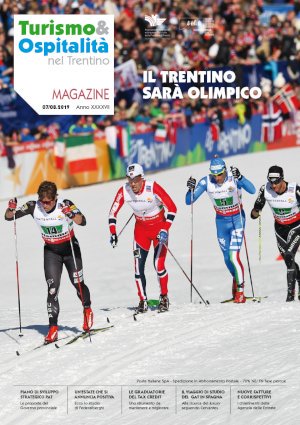 asattn's tweet photo. E' online il numero di luglio/agosto di Turismo e Ospitalità nel Trentino. Tema del mese: Il Trentino sarà Olimpico. https://t.co/4dS5X4qizG https://t.co/O5tBMo9FLh