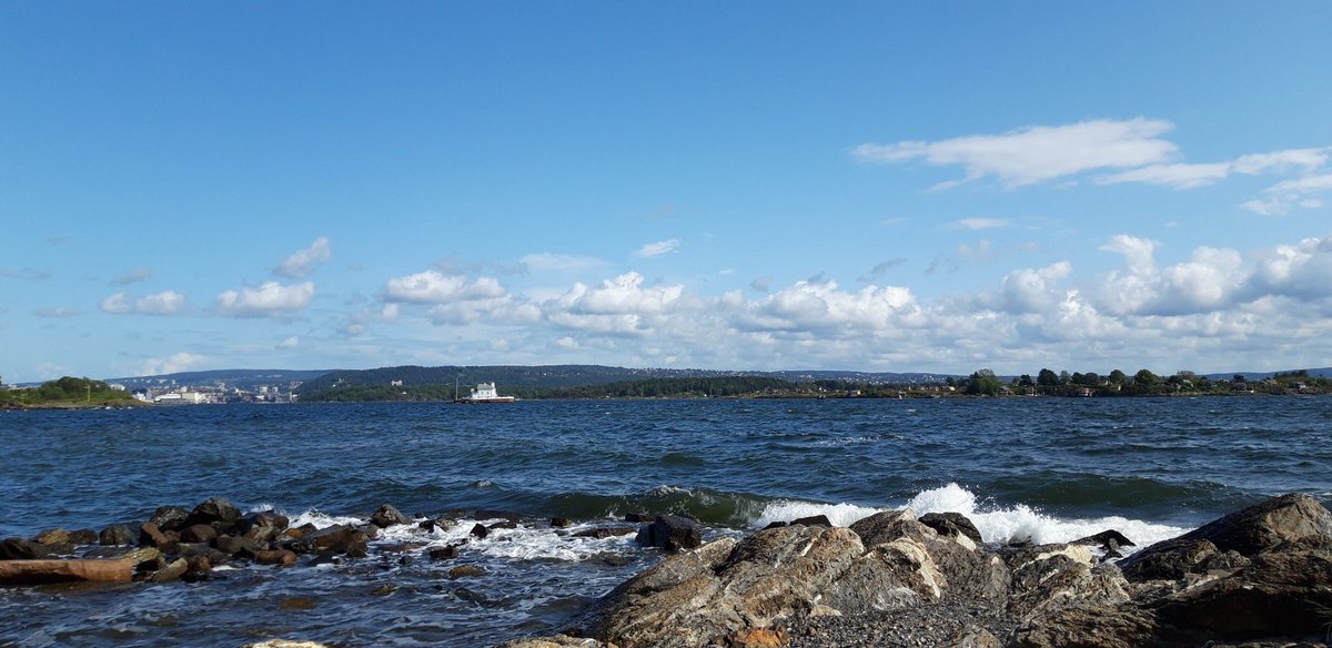 My happy place! #huk #bygdøy #view #happyplace #oslo