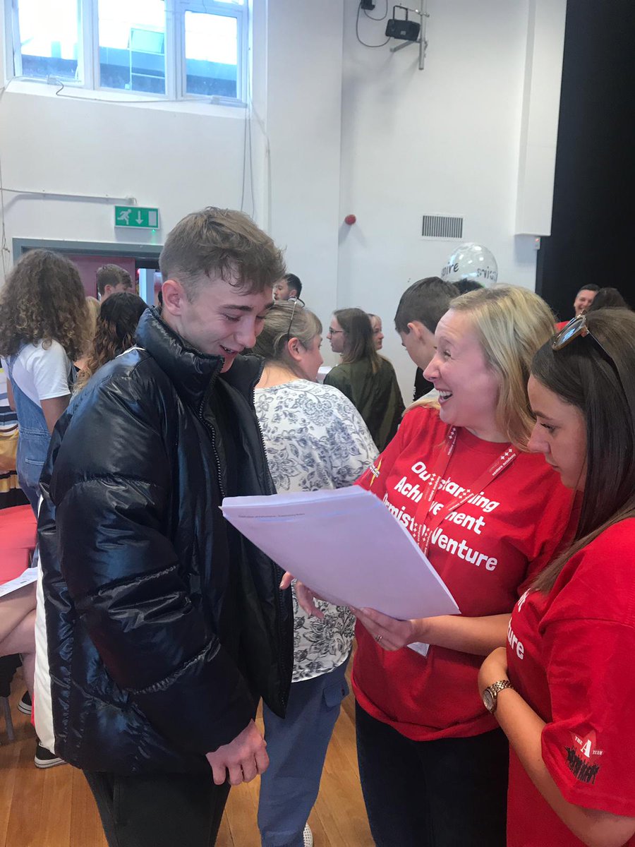 Lovely morning seeing so many happy and proud students. You deserve your amazing results!