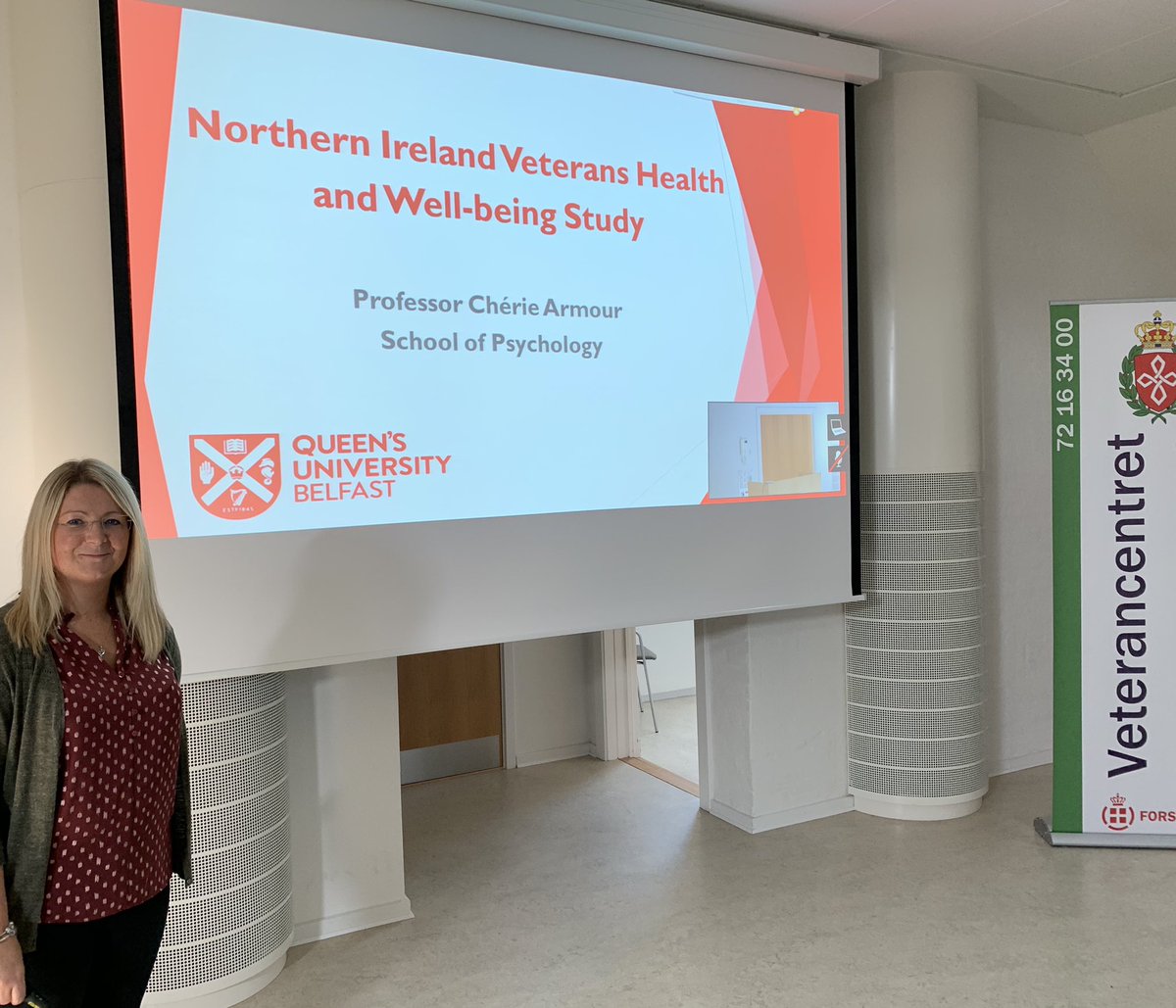 Very happy 2share an overview of the <a href="/NIVeteranStudy/">NI Veteran Study</a> with colleagues from the <a href="/DanishDefence/">Danish Defence</a> Veterans Research centre. Thanks2 @drkarstoft for hosting! During my visit I also remembered why I ❤️ #Denmark - I always feel welcomed &amp; relaxed &amp; love how peaceful it is <a href="/GoVisitDenmark/">VisitDenmark</a>