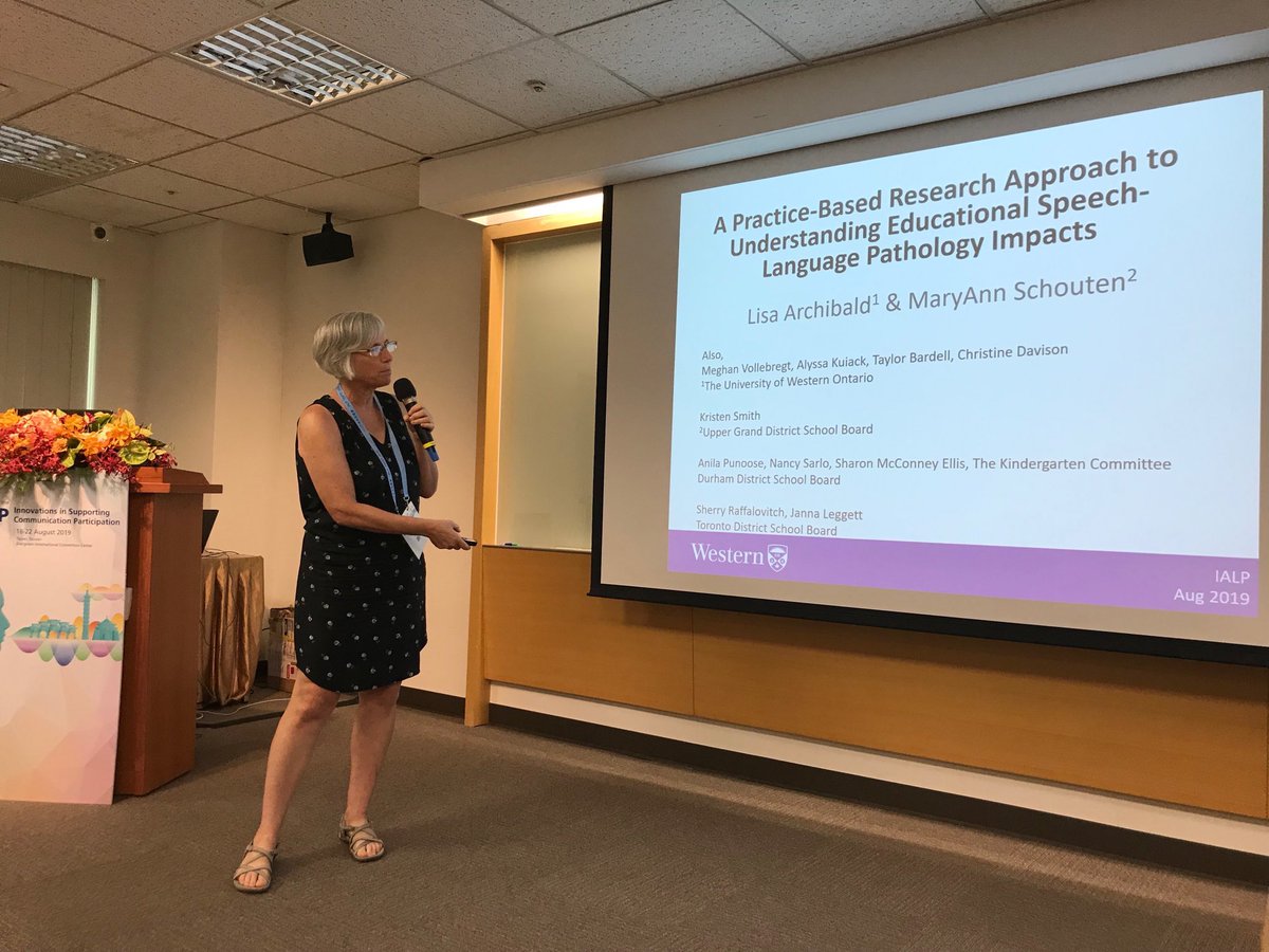 UGDSB_CLS's tweet photo. #IALP2019 @larchiba6 Lisa Archibald UWO and @UGDSB_CLS Mary Ann Schouten @ugdsb present on practice-based research collaboration https://t.co/beFxQPxF7B