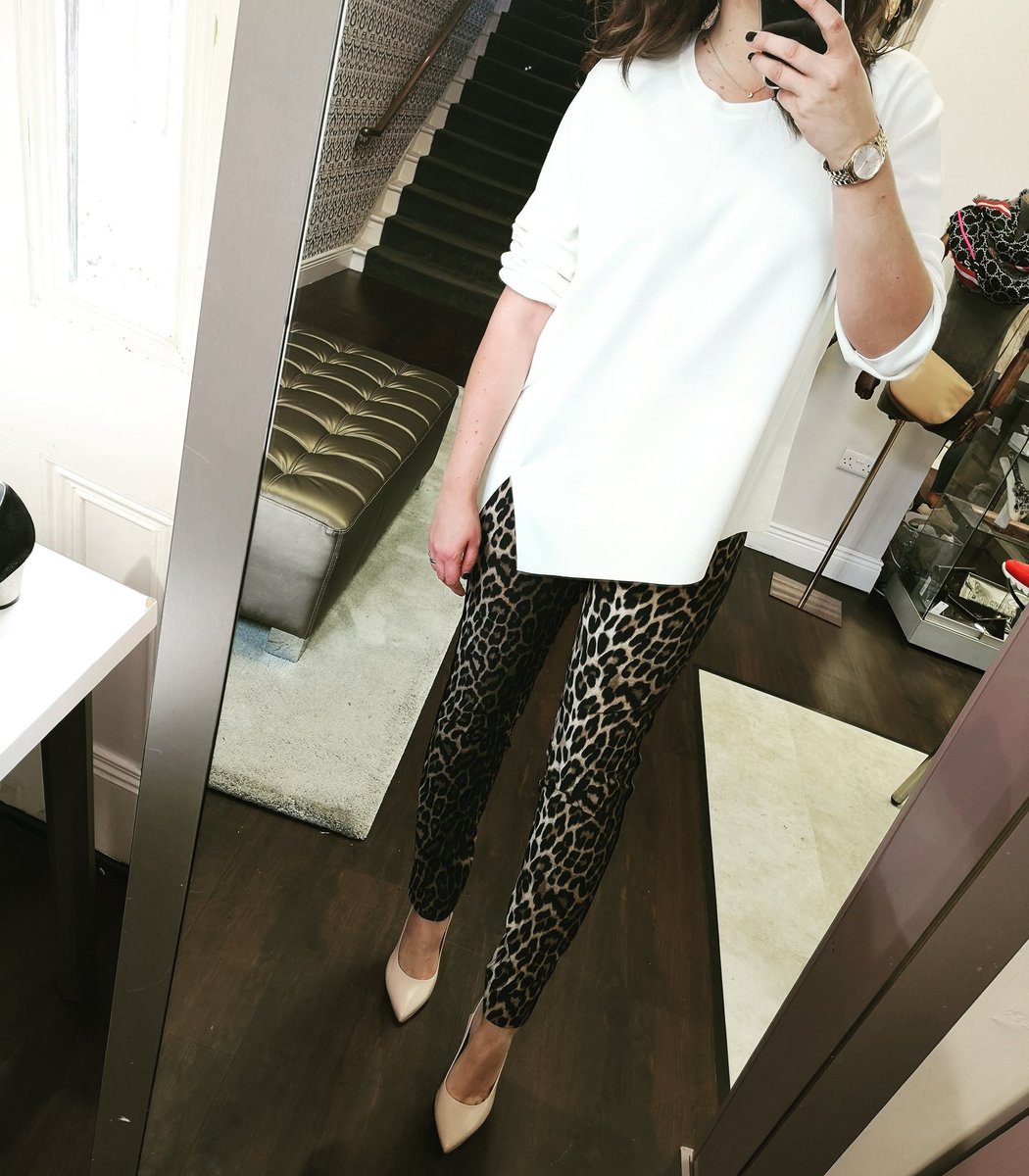 ElaMariaNCW's tweet photo. A pair of #gardeur trousers are a wardrobe essential..... And now they come in leopard print! Women rejoicing everywhere 🐆💃
.
.
.
#elamaria #newcastlewest #sistersinstyle #limerick #shoplocal #fashion #fashionlovers #wedding #instafashion #limerickfashion #irishfashionbloggers https://t.co/Kw1cy3rA2y