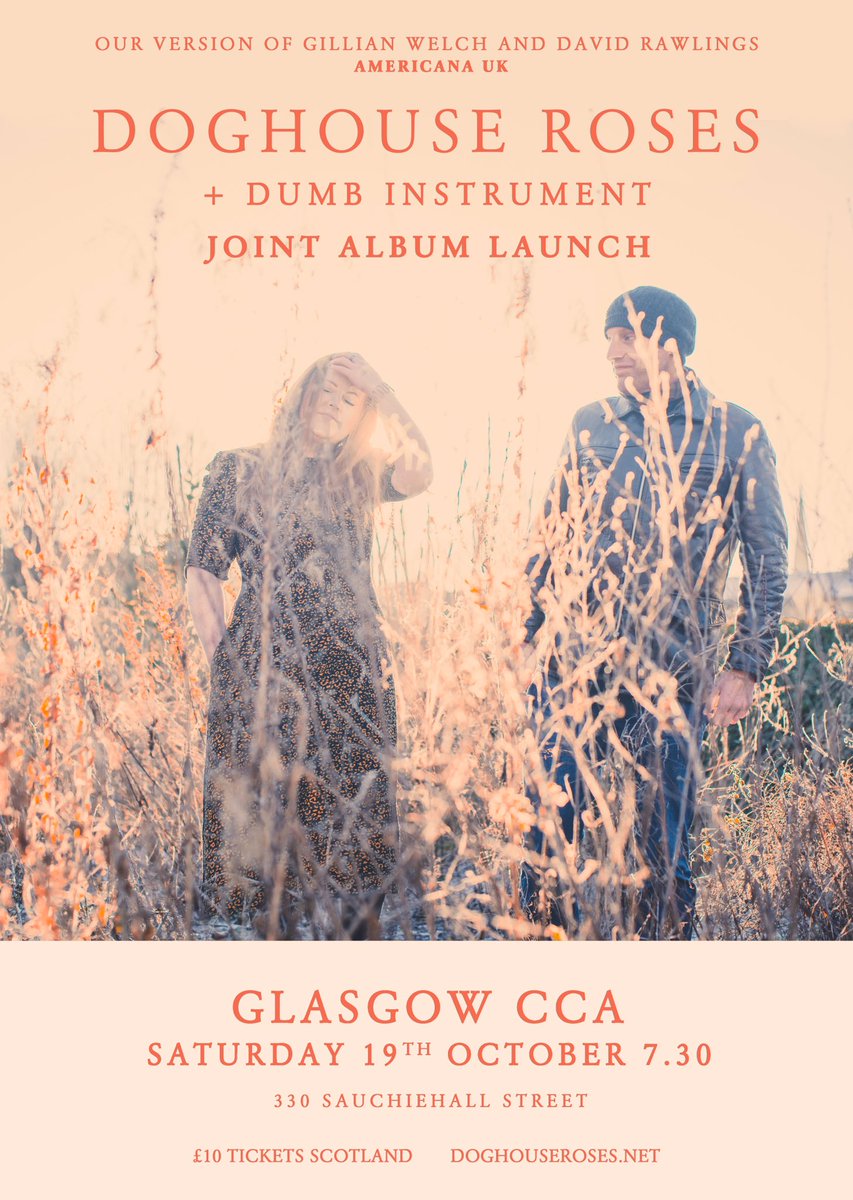 Another belter! <a href="/CCA_Glasgow/">CCA</a> <a href="/DoghouseRoses/">Doghouse Roses</a> <a href="/dumb_instrument/">dumb instrument</a> <a href="/ticketsscotland/">Tickets Scotland</a> <a href="/GlasgowWEToday/">Glasgow West End Today</a> <a href="/glasgowswestend/">Pat Byrne - Glasgow West End</a> <a href="/BBCRoddyHart/">The Roddy Hart Show</a> <a href="/scottishmusic/">Scottish Music Centre</a>