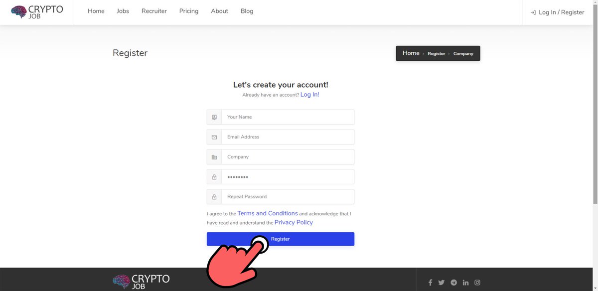 crypto_Jobs_com's tweet photo. Posting a job on our platform just became much easier!
Access https://t.co/EgcWJwgGnR and follow the indicated steps and your job announcement will be live in just a couple minutes. #hiring #cryptojobs #cryptocurrencyjob #cryptojob https://t.co/FdfuwdW657