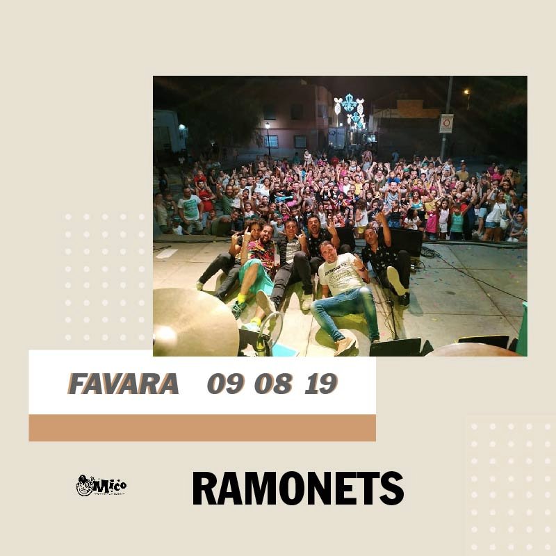 elmico_es's tweet photo. 👉🏻 Ramonets a #Favara amb el #FeshotumateixTOUR el 9 d’agost de 2019.
#elmico  #rockfamiliar https://t.co/z0Lah6uhqh