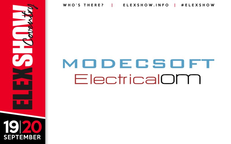 Elexshow's tweet photo. #Elexshow will be held in Coventry on Thursday 19th &amp; Friday 20th September 2019 and the MODECSOFT Ltd team will be there!

Visit them to see how ElectricalOM Design Software can help you with any of your electrical design challenges. 

#Modecsoft #ElectricalOM #MobileEOM https://t.co/SyeHLLAyUK