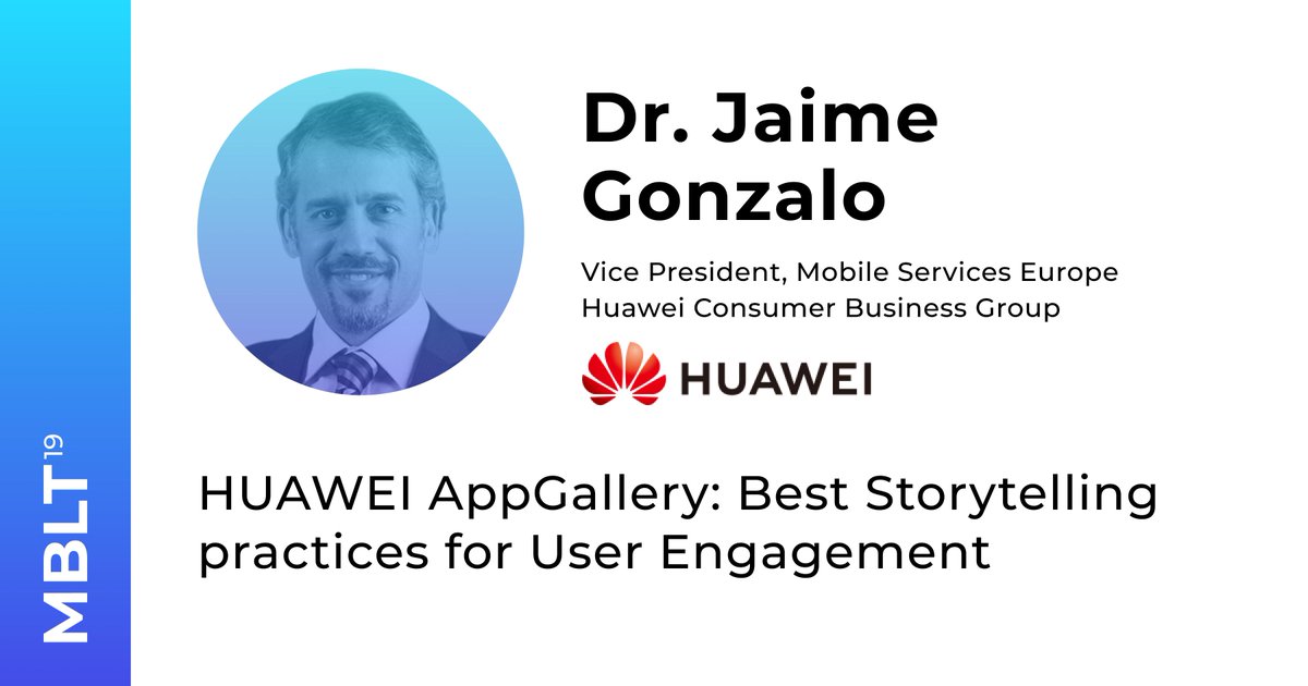MBLT_Conf's tweet photo. Скоро мы узнаем об экосистеме @Huawei из первых уст: Dr. Jaime расскажет о том, как работает система и какие возможности она предоставляет для привлечения пользователей.

Увидимся 26 сентября в Москве!
Твой билет тут: https://t.co/hw7PNCJUYe https://t.co/3JE8Oc9AZr