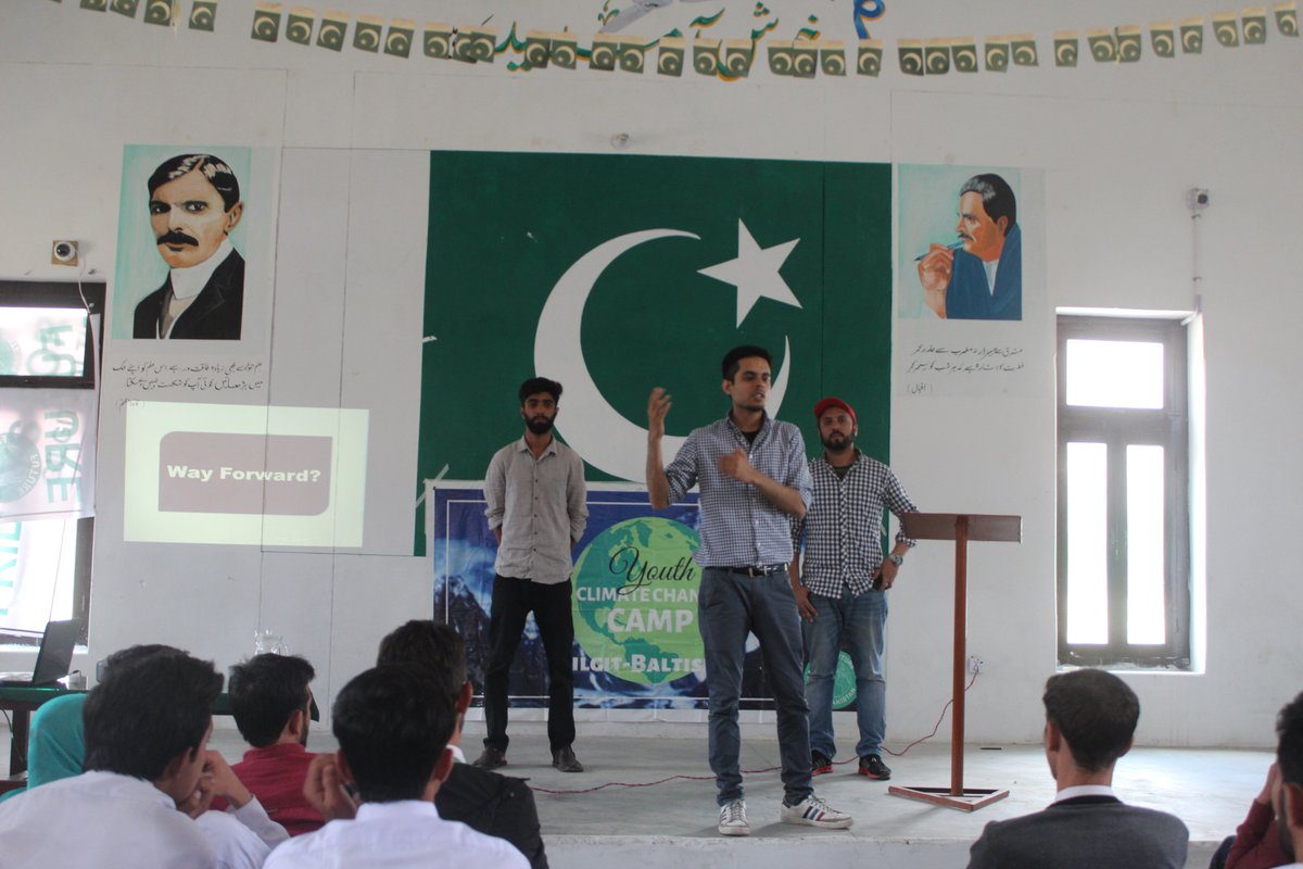 Fridays4FutureP's tweet photo. FridaysForFuture Camp#2 at Govt Boys College Taous, Yasin Valley (Gilgit Baltistan). Being one of the most venerable areas to Climate change, Over 250 students were full of zeal to learn more about the Climate crisis and solutions to it. #ClimateChangeIsReal @Friday4Future https://t.co/6sQkKNVNi5
