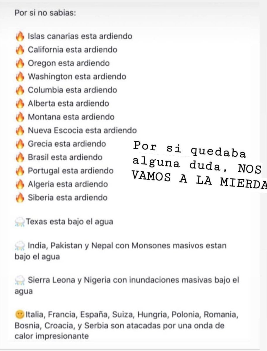 Alejandra__Fdez's tweet photo. No creo que debamos #PrayForTheAmazon si no #prayfortheasshole  que no ven lo que está pasando. https://t.co/d1cGQE89Xm