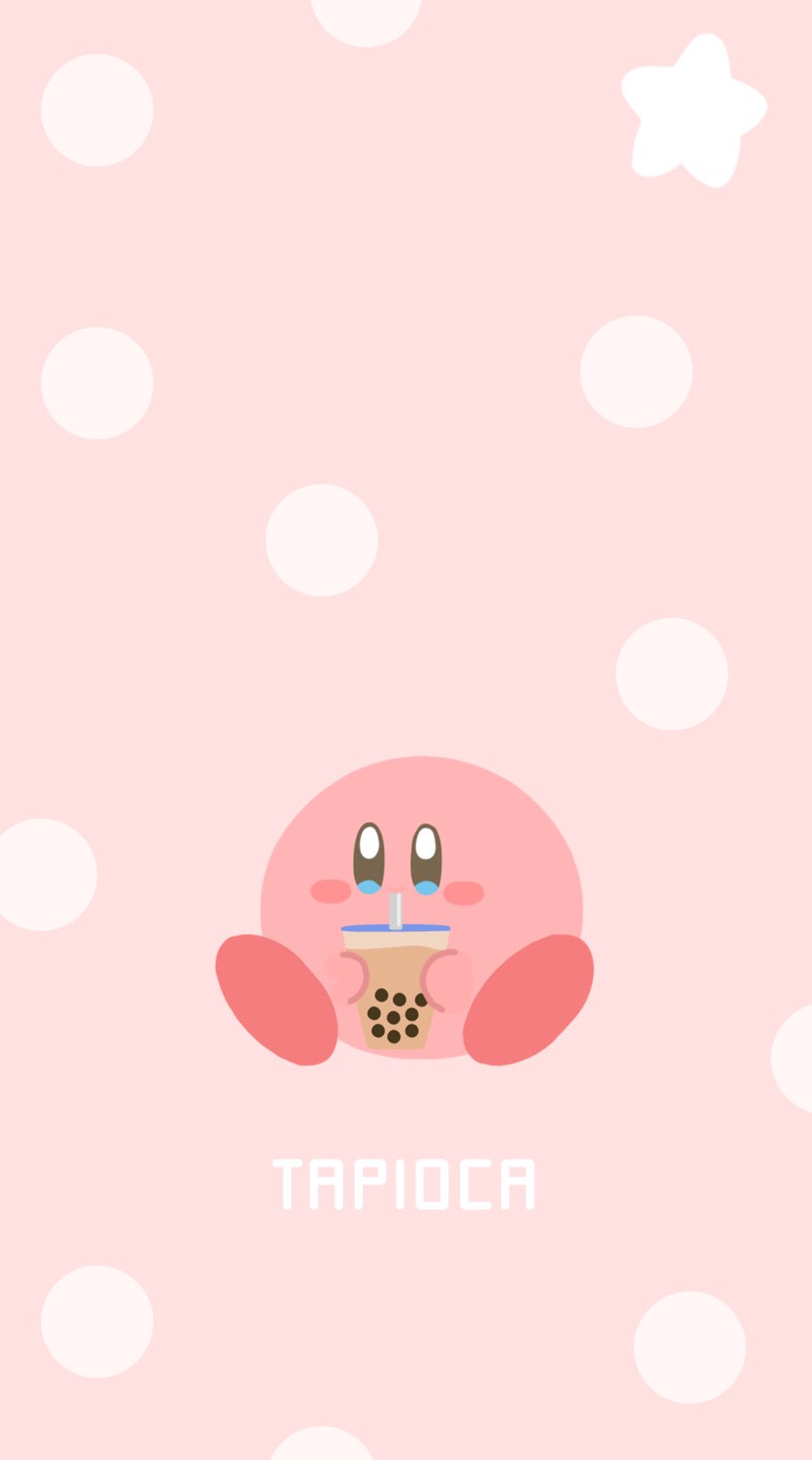ロロイチ たぴおかーびぃちゃんの壁紙作りました たぴたぴお使いください スマブラsp カービィ タピオカ T Co 3x27ykcez2 Twitter
