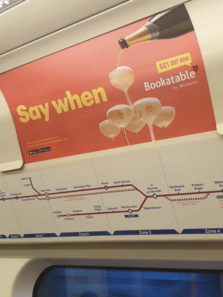 CateWake's tweet photo. @Bookatable and we’ve got inside ones...
#BookatableExperiences #Adspotting https://t.co/OfFMUxvPpX
