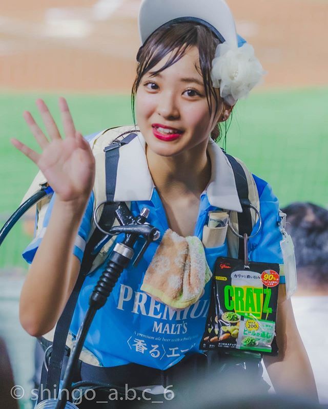 しんご Sur Twitter 東京ドーム 東京ドーム売り子 この日はソフトドリンク 売り子 可愛い売り子さんと繋がりたい 写真好きな人と繋がりたい Canon 5dmark4 T Co Nrg6orplnm