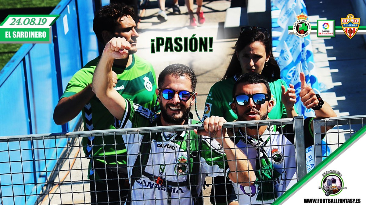 Cartel para el partido entre el Real Racing Club y la UD Almería:
"Pasión"

ivoox.com/200-football-f…

FootballFantasy.es

#LaLigaSmartBank 
#ElSardinero
#Segunda
#Fútbol
#Soccer
#España
#Racing
#RRC
#Racinguismo
#FootballPhotography 
#Football