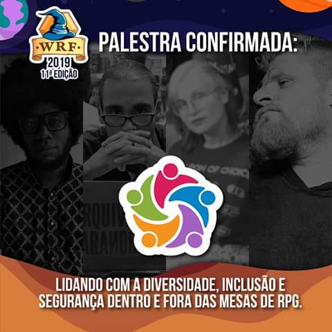 LampiaoGS's tweet photo. E vamos marcar presença no World RPG Fest!

Aventureiros e Viajantes! eis que temos mais uma palestra confirmada!

PAINEL JOGANDO COM A DIVERSIDADE
Lidando com a diversidade, inclusão e segurança dentro e fora das mesas de RPG. (+)

#rpg #brazilianrpg #boardgame #cardgame #wrf https://t.co/4DDtEtQSxe