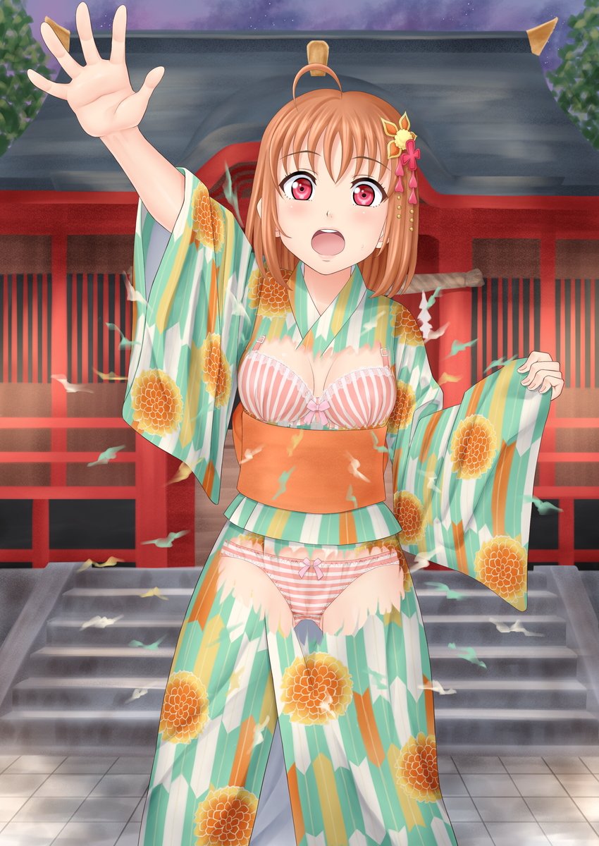 リクエストしていただきました。

#ラブライブサンシャイン  #高海千歌 #浴衣 #服ビリ 
