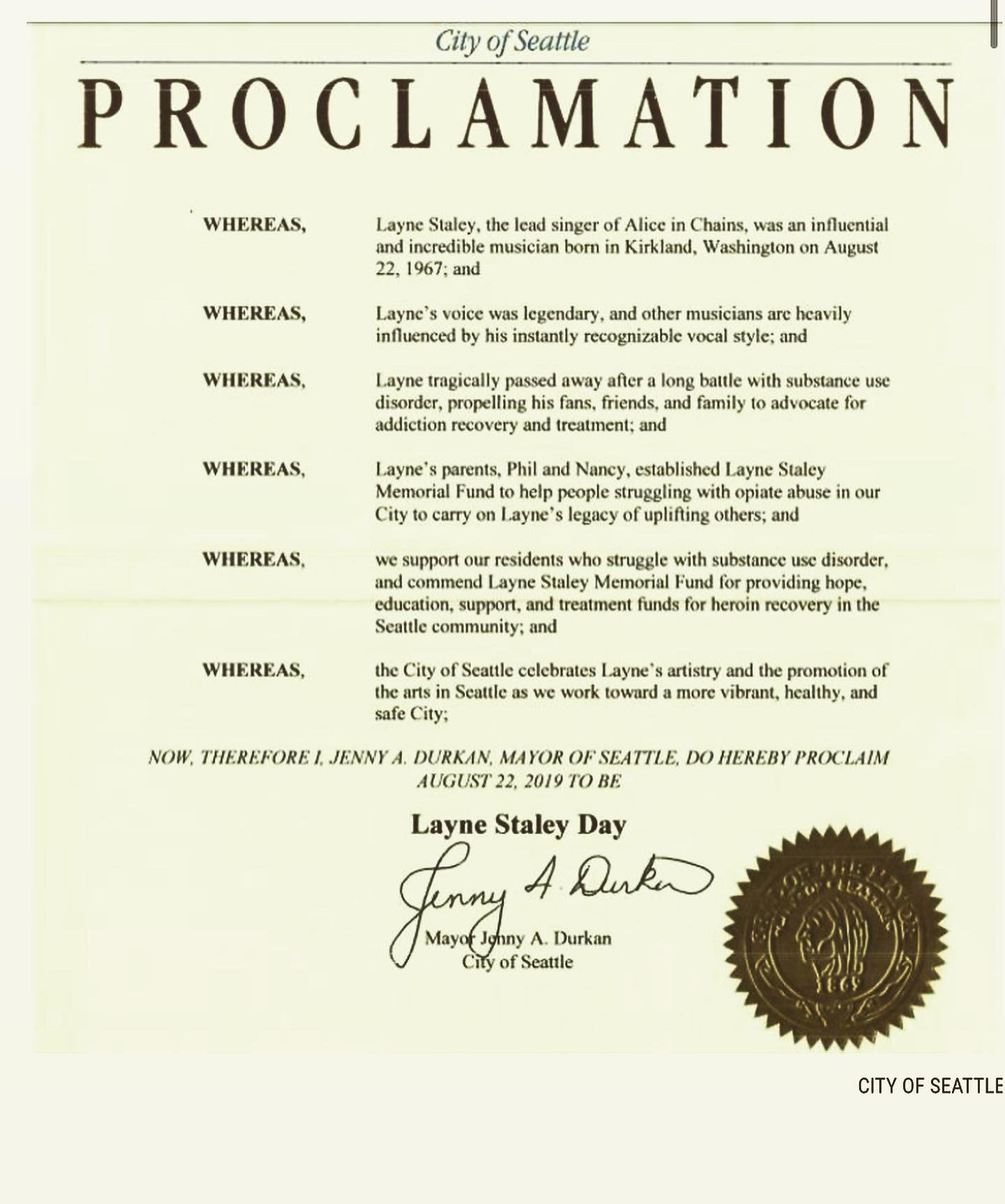 Happy Birthday and happy official Layne Staley day! That s rad thank you!  