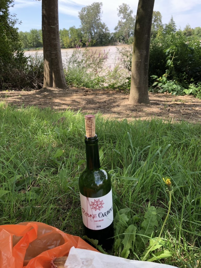 PYendall's tweet photo. Walked past some magnificent Chateaux yesterday on our way to the Dordogne river for a picnic lunch. #slowthingsdown https://t.co/V29dI6jNcQ