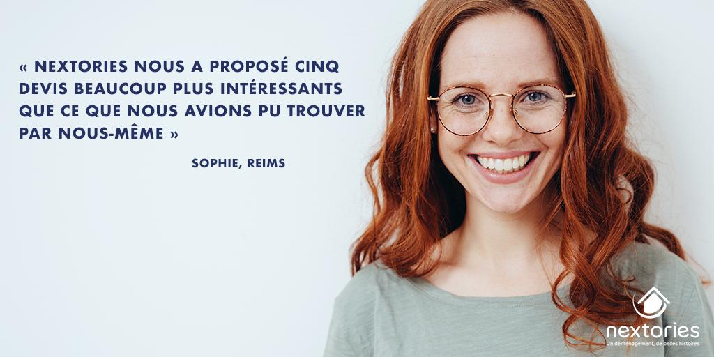 nextories's tweet photo. "Nextories nous a proposé 5 devis beaucoup plus intéressants que ce que nous avions pu trouver par nous-même... Nous recommandons Nextories qui facilite la corvée d'un déménagement." - Sophie
#avis #nextories https://t.co/o8t7qLkIQ3